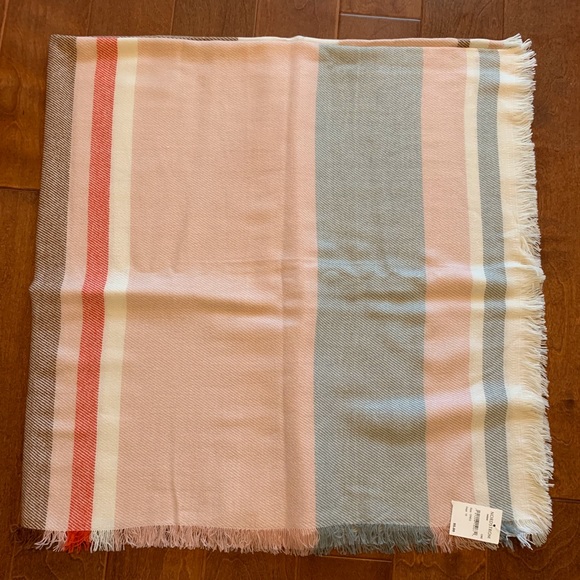 NWT Madewell Colorblock Blanket Scarf - Picture 6 of 6